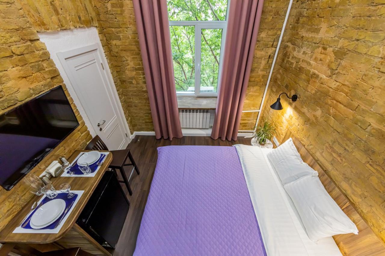 Kyiv Brown Loft Apartment Ngoại thất bức ảnh